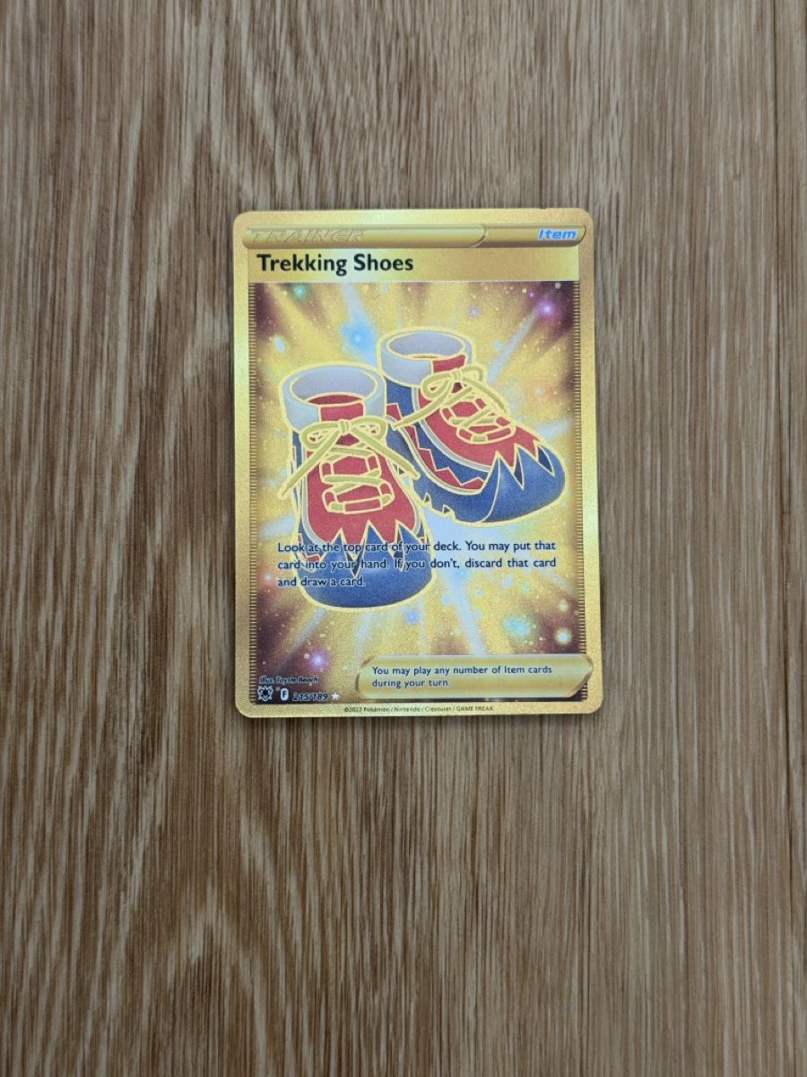 Pokémon Carte collezionabili: Trekking Shoes Pokemonkarte – Nuovo (secondo la descrizione) da Winterthur venduto da mub_pj6s