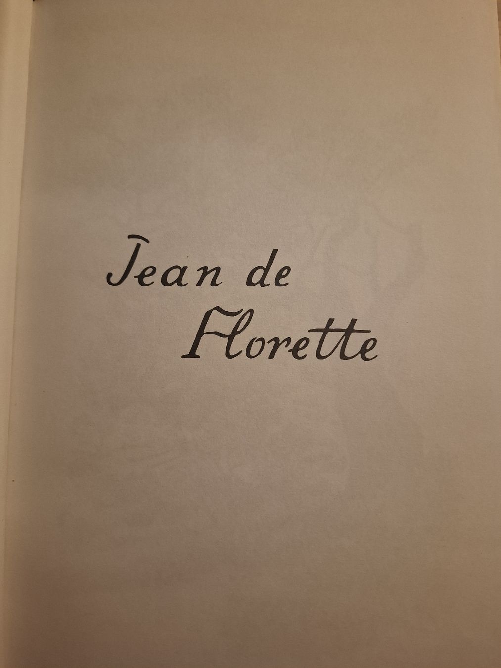 Libri: Jean de Florette - Marcel Pagnol – Usato da Ebikon venduto da Jayjay60123027 2