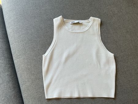 Zara Damen Top weiss (Grösse M )