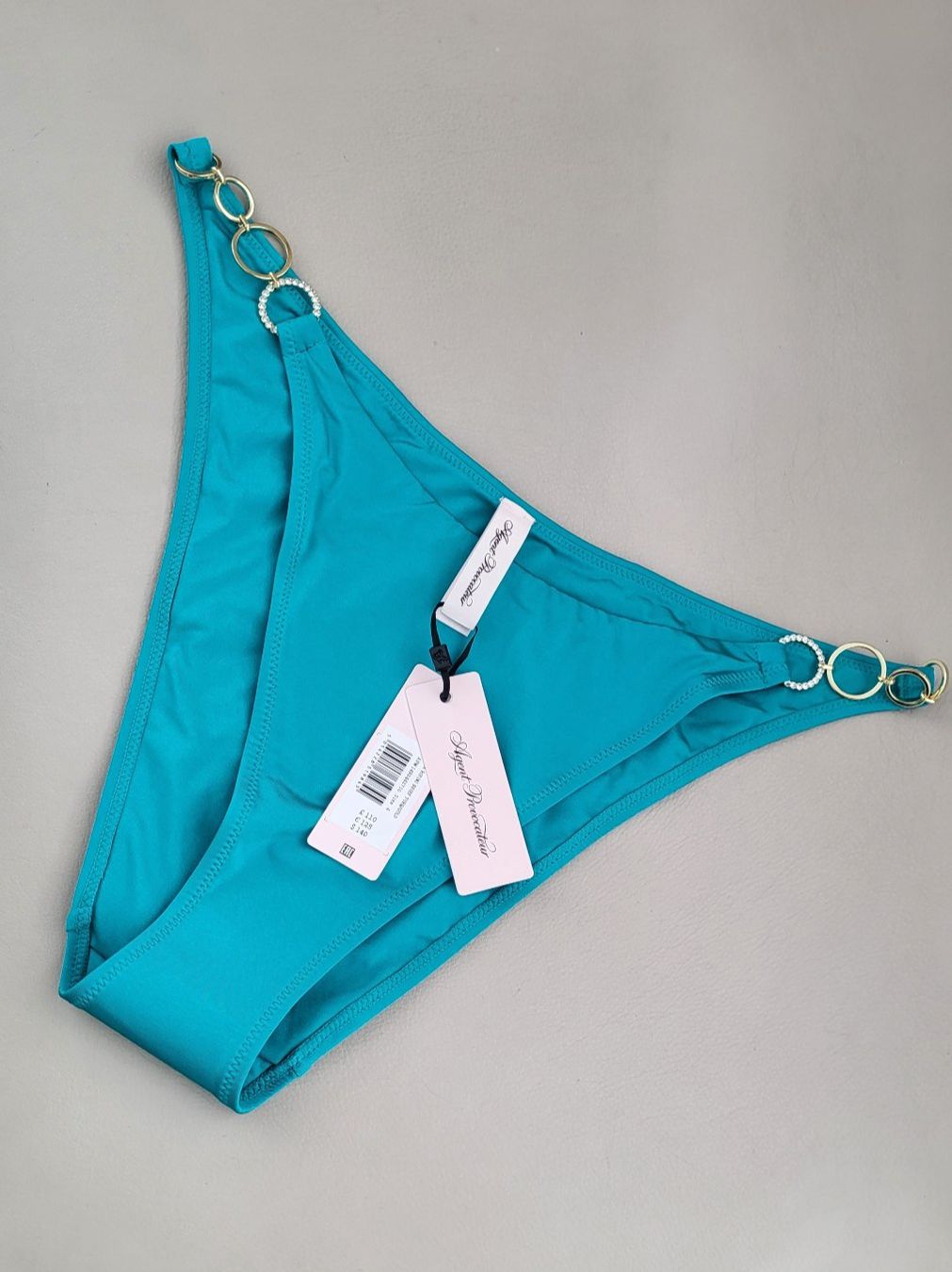 Agent Provocateur Badekleider & Bikinis: Agent Provocateur Bikini Unterteil türkis, Neu! Gr.4 – Neu und originalverpackt aus Burgdorf von glam4diva
