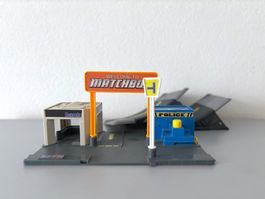 Matchbox Spielset Stadt: Bank Polizei Rampen Spielzeug