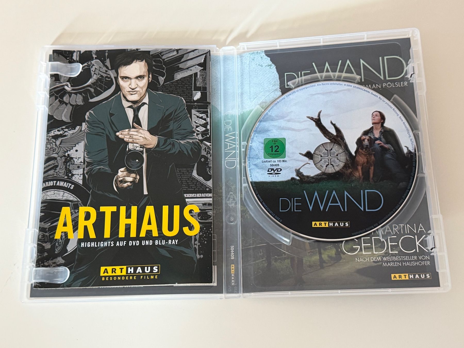 Tutti i DVDs: DVD Die Wand Martina Gedeck – Usato da Altstätten SG venduto da sheamus 2