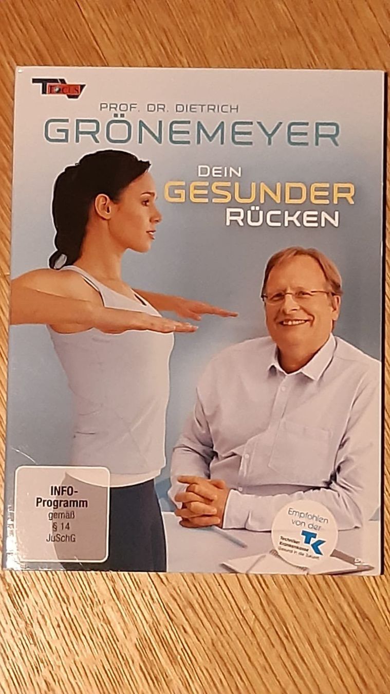 Tutti i DVDs: Grönemeyer DVD "Dein gesunder Rücken" – Nuovo (secondo la descrizione) da Sarnen venduto da Ver01dg