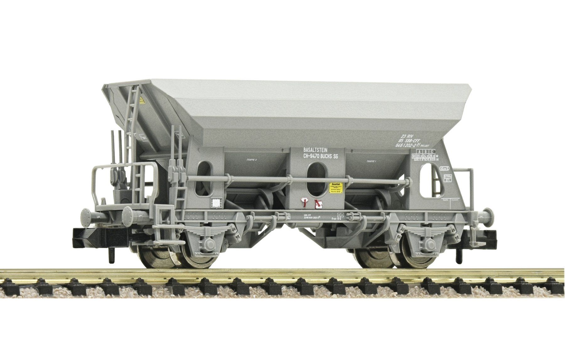 Fleischmann Modelleisenbahnen: Fleischmann 830353 SBB Selbstentladewagen Fcs – Neu und originalverpackt aus Derendingen von FischertraiNs