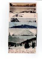 Schweiz, Arosa 7 Ansichtskarten 1901, 05, 07, 17, 18, 22, 28