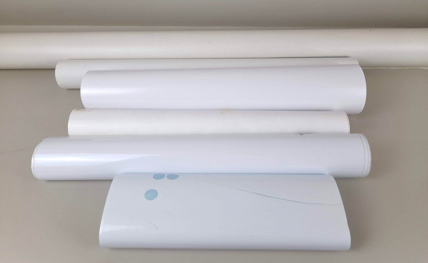 Folien: HEXIS. Plotterfolien/Bastelfolien Set weiss – Gebraucht aus Liebefeld von Restwert_Liebefeld