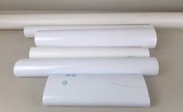 HEXIS. Plotterfolien/Bastelfolien Set weiss