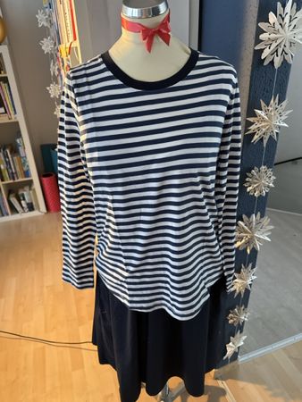 COS Ringelshirt blau-weiss Gr. M, schmal geschnitten, sehr g