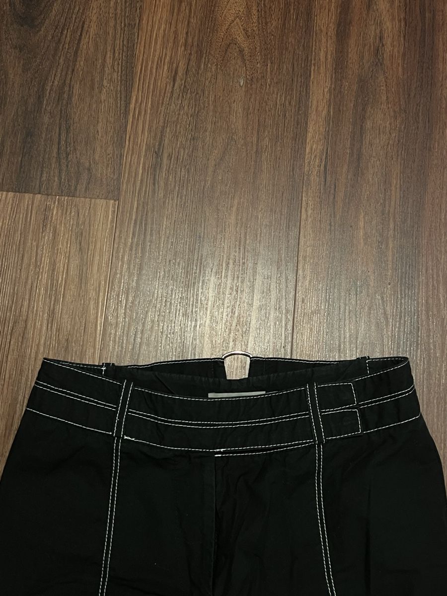 Hosen: Schwarze Stoffhose Schlaghose Gr. 36 Turnover – Neu (gemäss Beschreibung) aus Luzern von Woodbee44 3