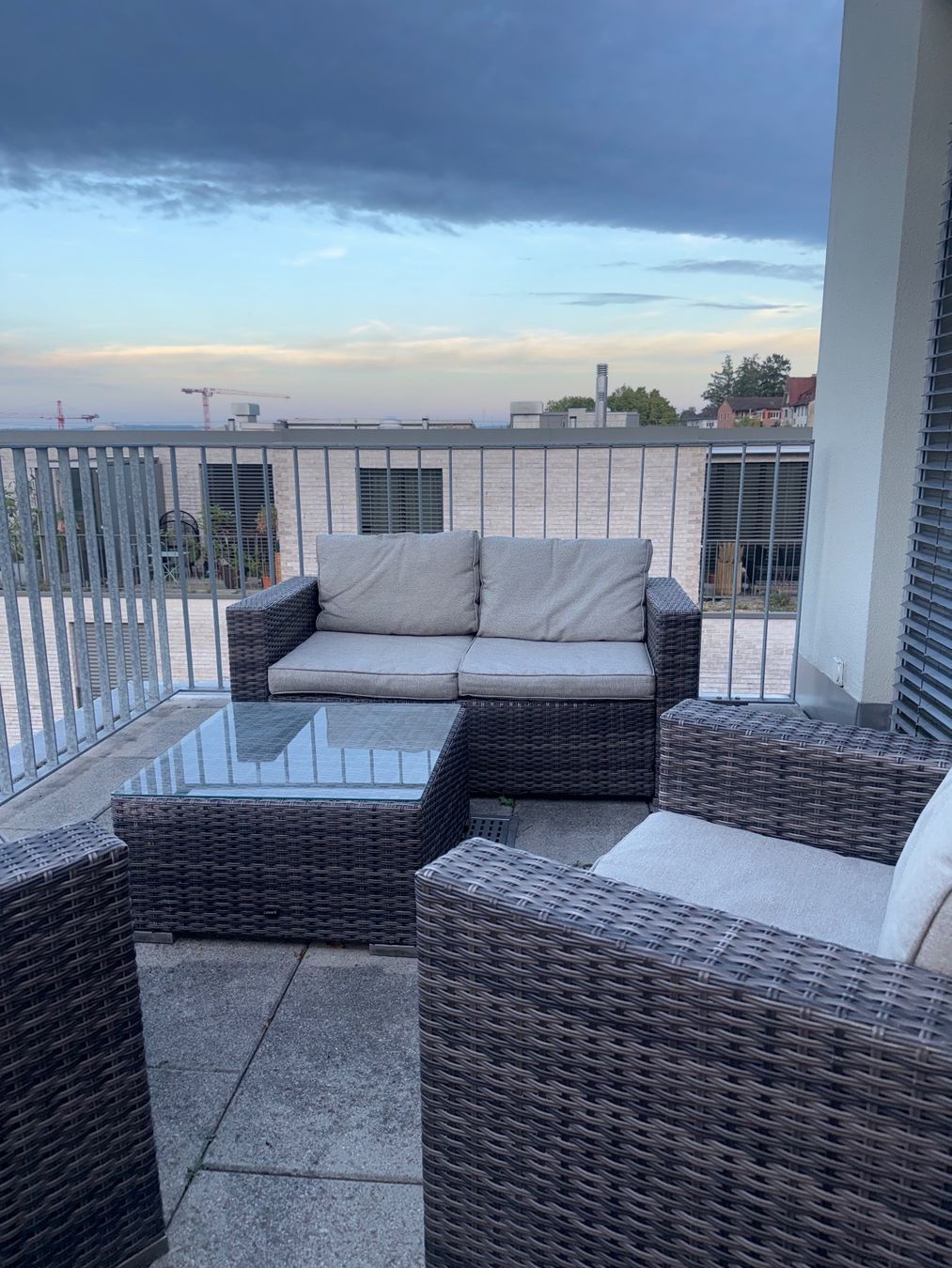 Sofas: Polyrattan Lounge-Set / Gartenlounge – D'occasion à Zürich par Jolye 1