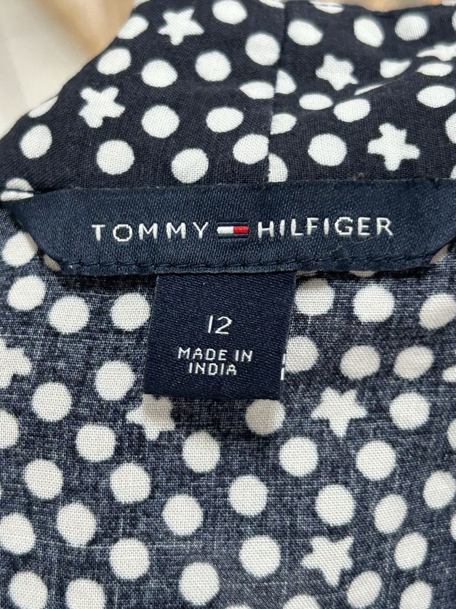 Tommy Hilfiger Jumpsuits: Tommy Hilfiger Romper Size 12 Navy White Dots – Neuf (Voir description) à Saland par ele_vc96 5