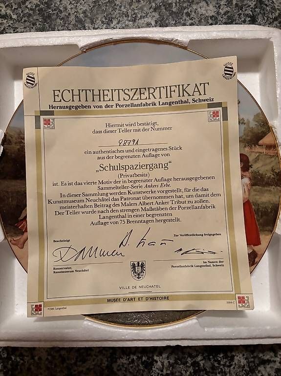 Teller: Teller Schulspaziergang – Neu und originalverpackt aus Thunstetten von Umeierhofer50 1