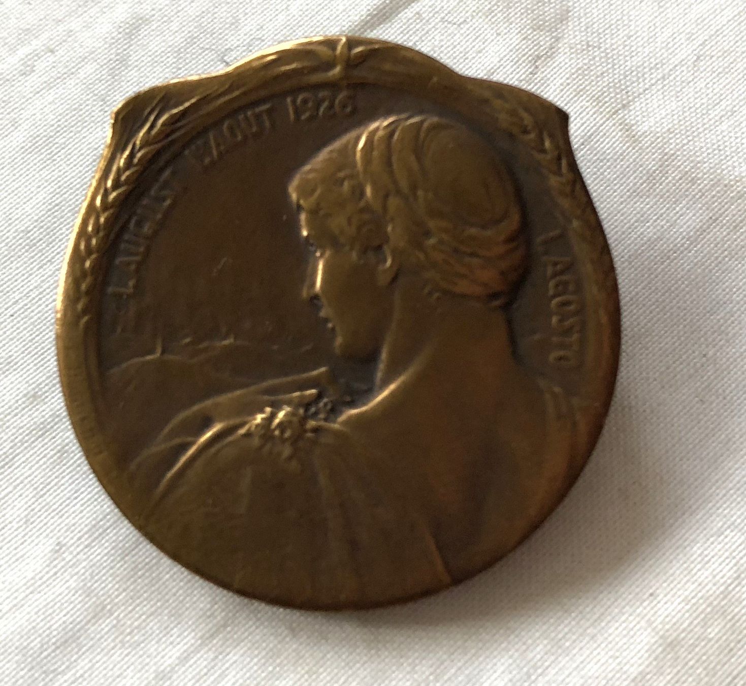 Medaglie: Abzeichen/Medaille - 1.August 1926 - Schweiz – Usato da Schaffhausen venduto da durruti