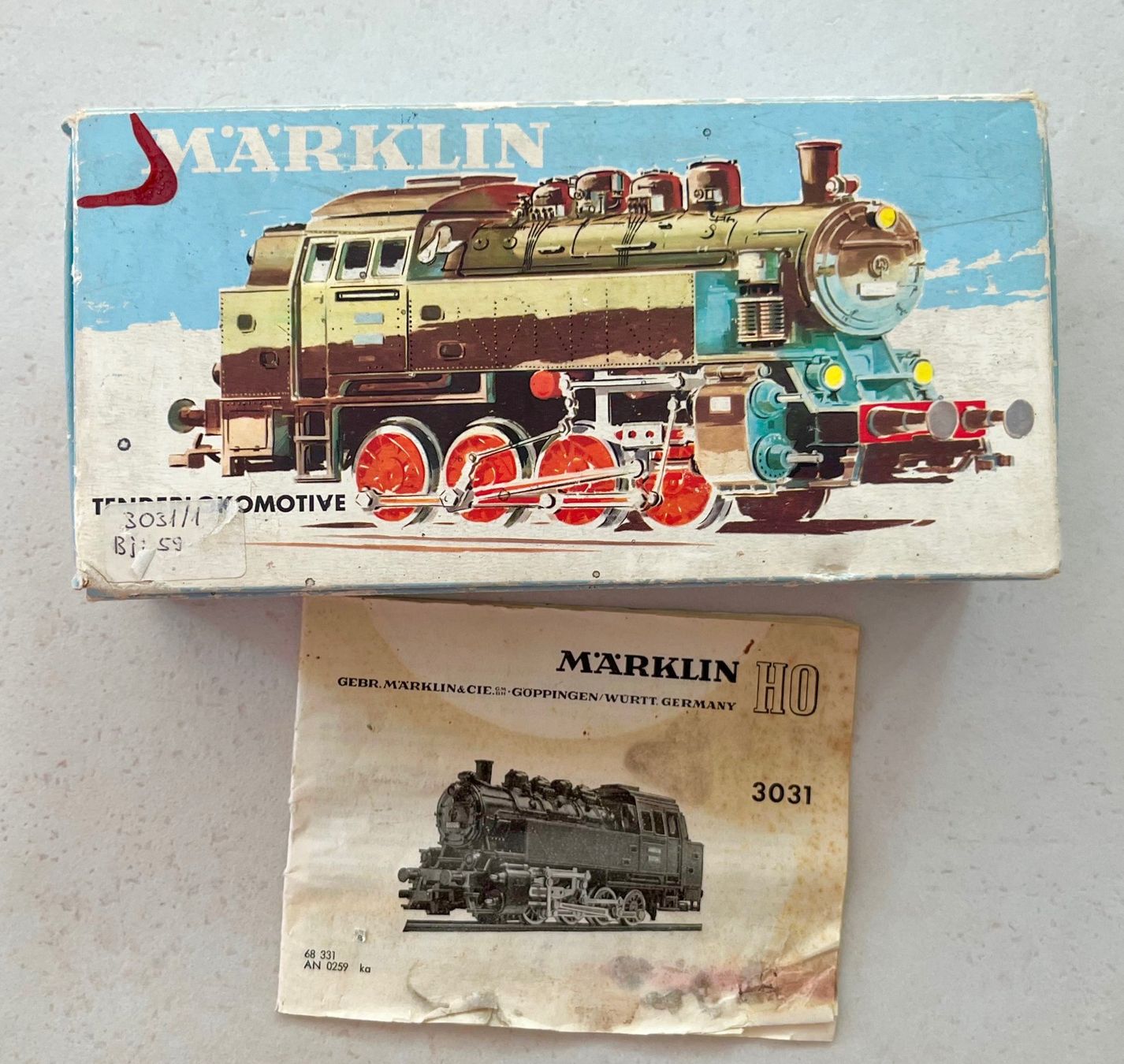 Märklin Modelleisenbahnen: Märklin 3031  von 1965 – Gebraucht aus Bleiken von hbw45 1