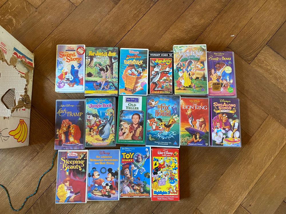 VHS Kassetten Von Disney | Kaufen Auf Ricardo