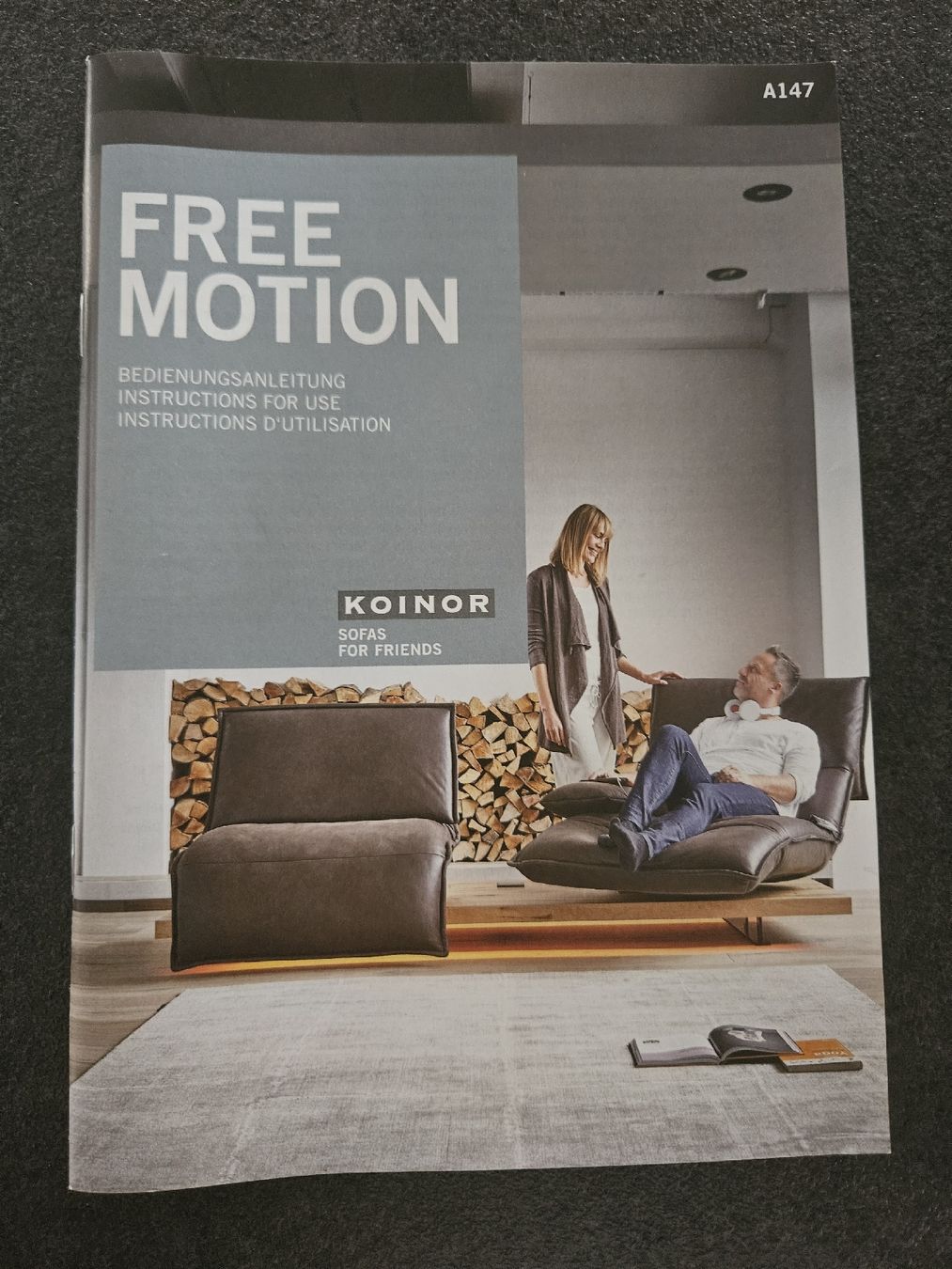 Poltrone: koinor fauteuil édit cuir noir – Usato da Vicques venduto da Natoch 4