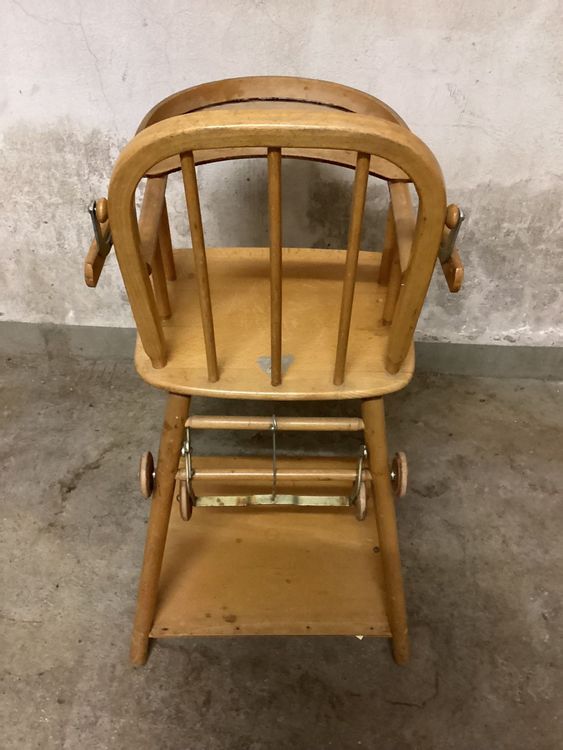 Vintage Kinderstuhl aus Holz Kaufen auf Ricardo
