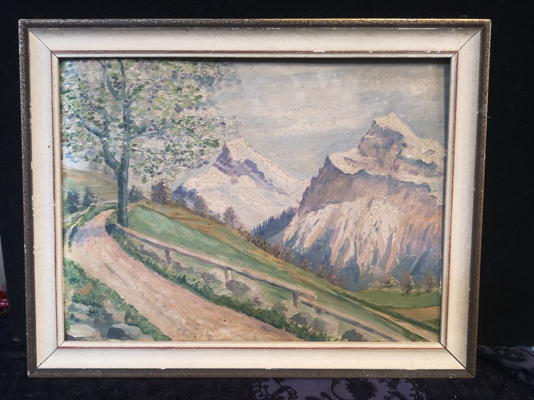 Gemälde: LE GRAND BORNAND 2918 M – Gebraucht aus Genève von Qanil77