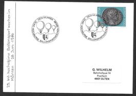 Ballonpostkarte 25. Ballonsportwochen Mürren 28.6.1986