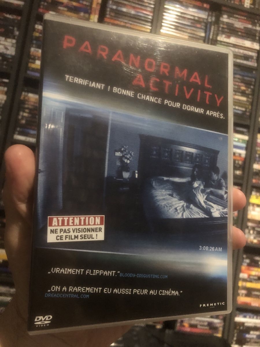 Tutti i DVDs: Paranormal Activity - dvd – Usato da Lausanne venduto da fransadpop