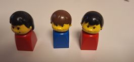3 Vintage Lego Finger Figuren, Top Zustand, Rarität!