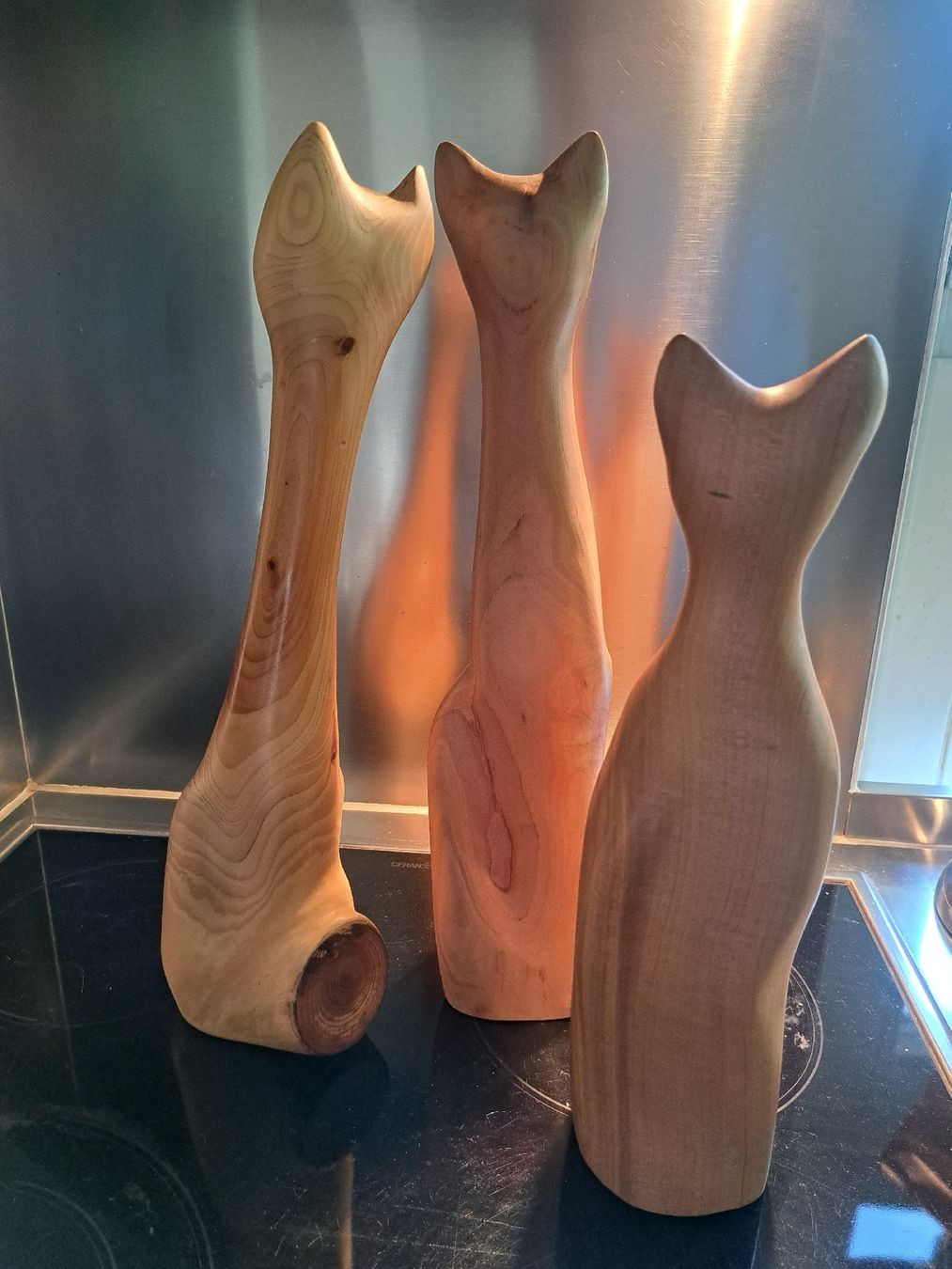 Statuette: Katzen Vollholz – Usato da bad zurzach venduto da jue_5xhl 2