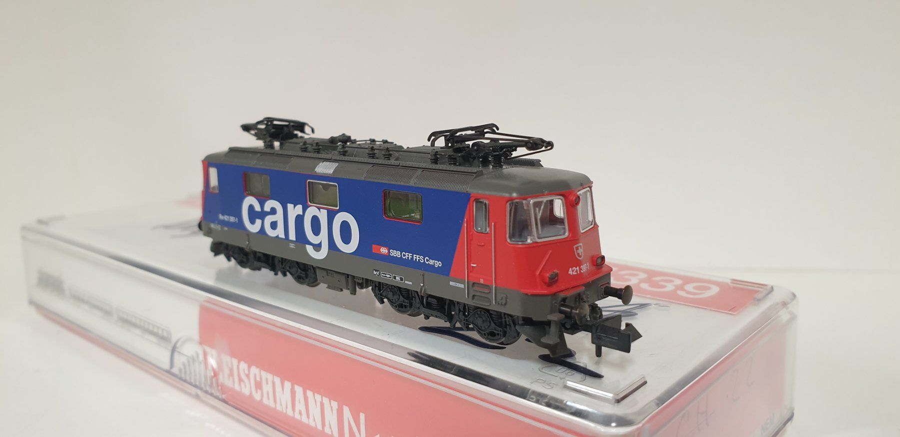 Fleischmann Modelleisenbahnen: Fleischmann Spur N  SBB Re421 Carco  7339 – Gebraucht aus Neuenhof von ludovicco 2
