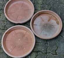 Plastic Plant Saucers - Set of 3 - 39cm.