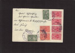 Brief  Wien  -  Schlieren b. Zürich , gel. 1920