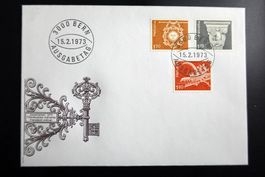 1973/75 FDC Architektur und Kunsthandwerk