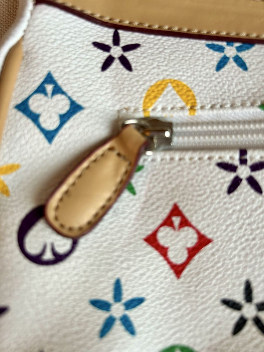 Borse da donna: Chic Multicolor Patterned Handbag - Excellent Condition! – Nuovo (secondo la descrizione) da Zürich venduto da Mistral61 2