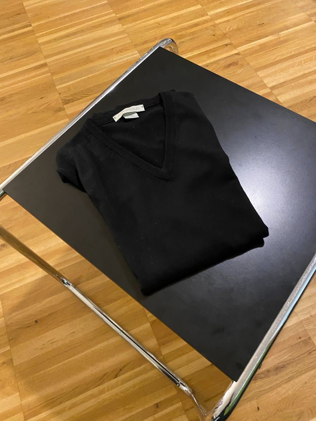 Pullover & Sweatshirts: Pullover – Smedley, langarm, schwarz – Gebraucht aus Zürich von cyrils78