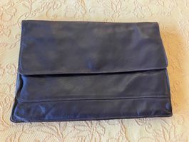 Pochette in pelle marrone Enny