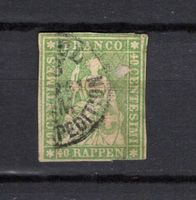 1854 - 62  Sitzende helvetia  N ° 26  ???? Etat voir Photos