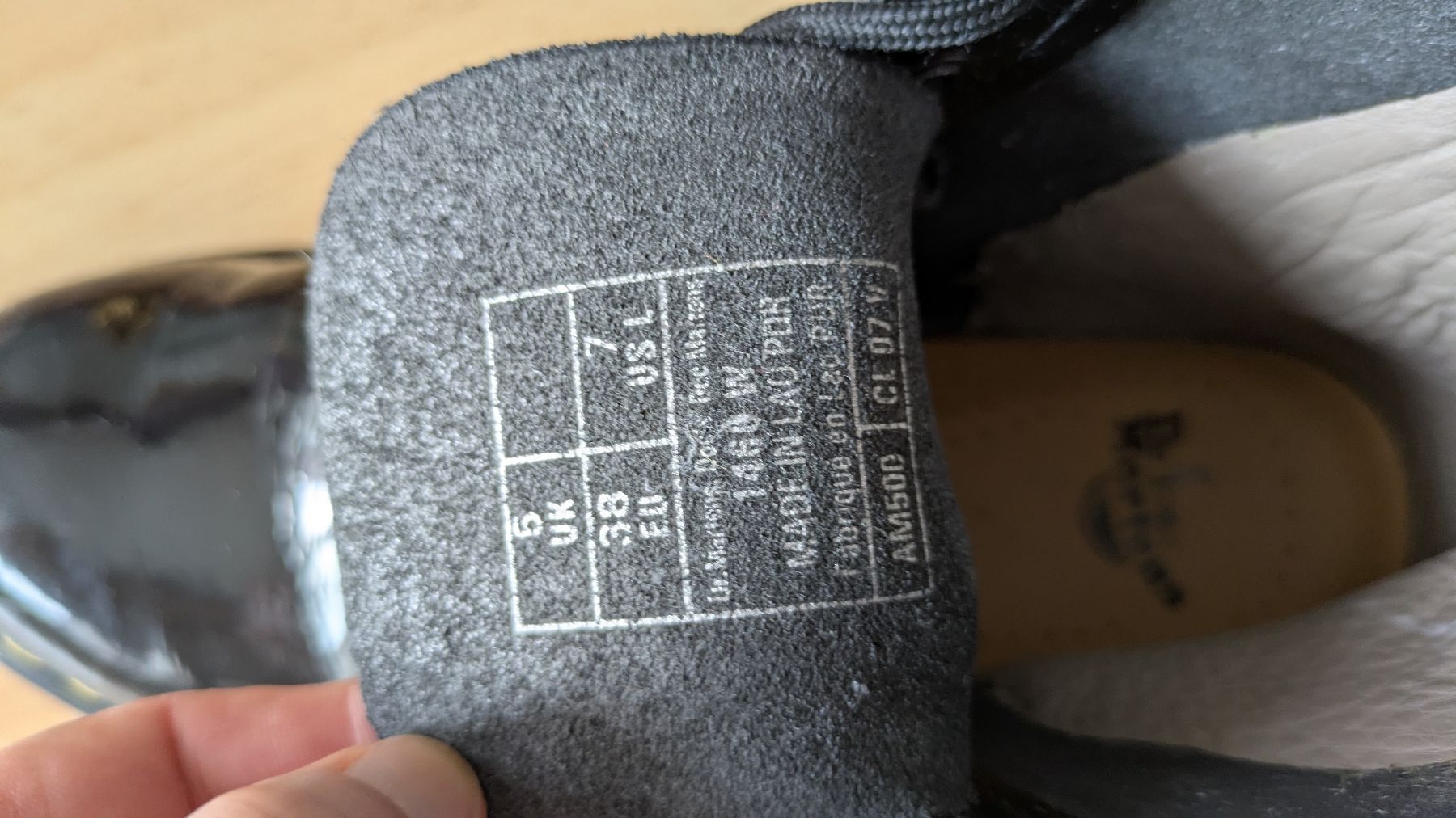 Dr. Martens Scarpe da donna: Dr. Martens Schuhe 1460 schwarz Grösse 38 – Usato da Bellikon venduto da eschmigu 5