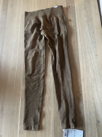 Damen Leggings Smilodox Acid Braun Grösse M neu mit Etikett