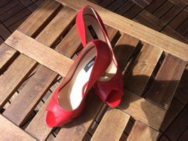 Bally Pumps rot, Gr. 37,5
