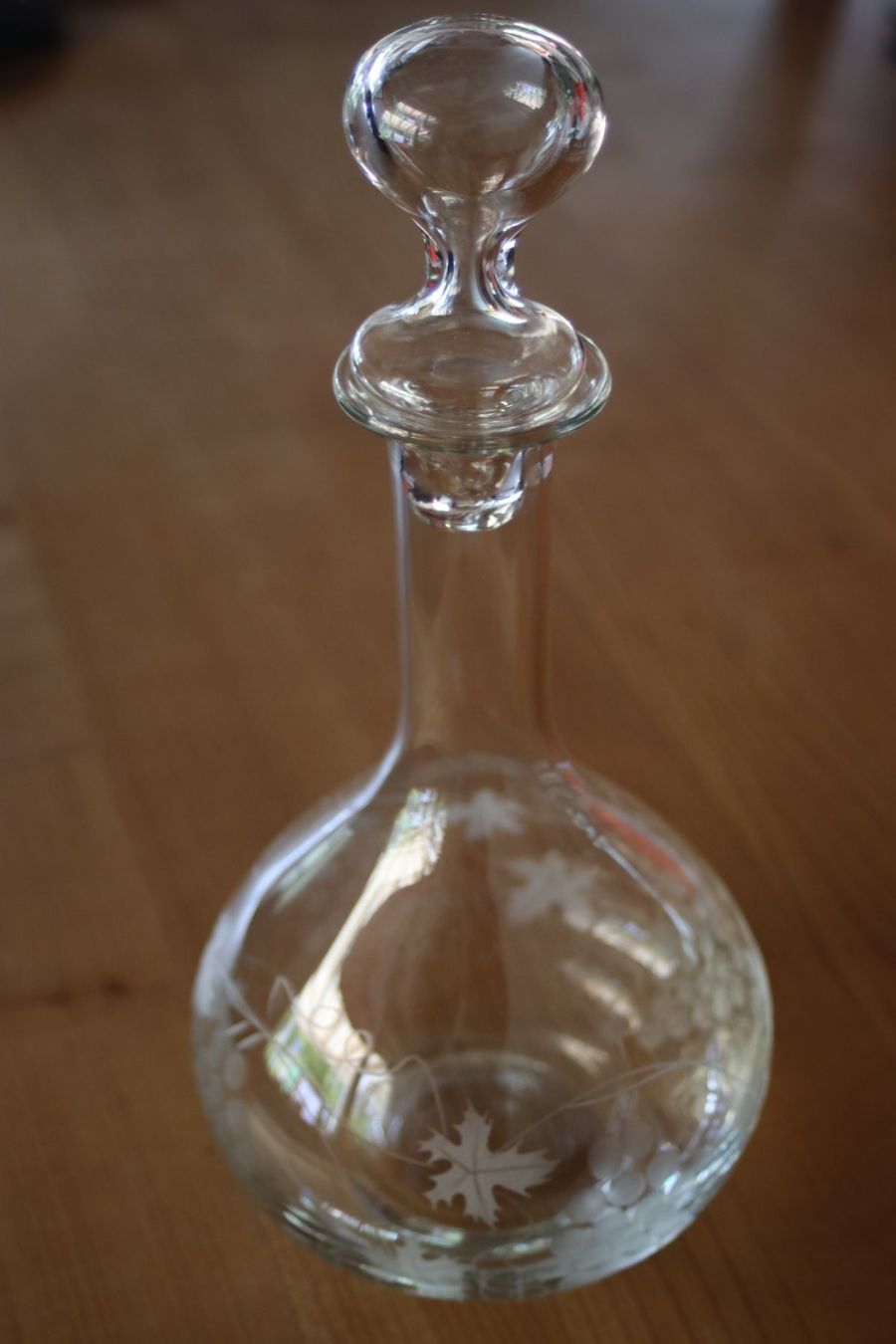 Carafes: Weinkaraffe aus Glas – D'occasion à St. Gallen par Razoon77 1