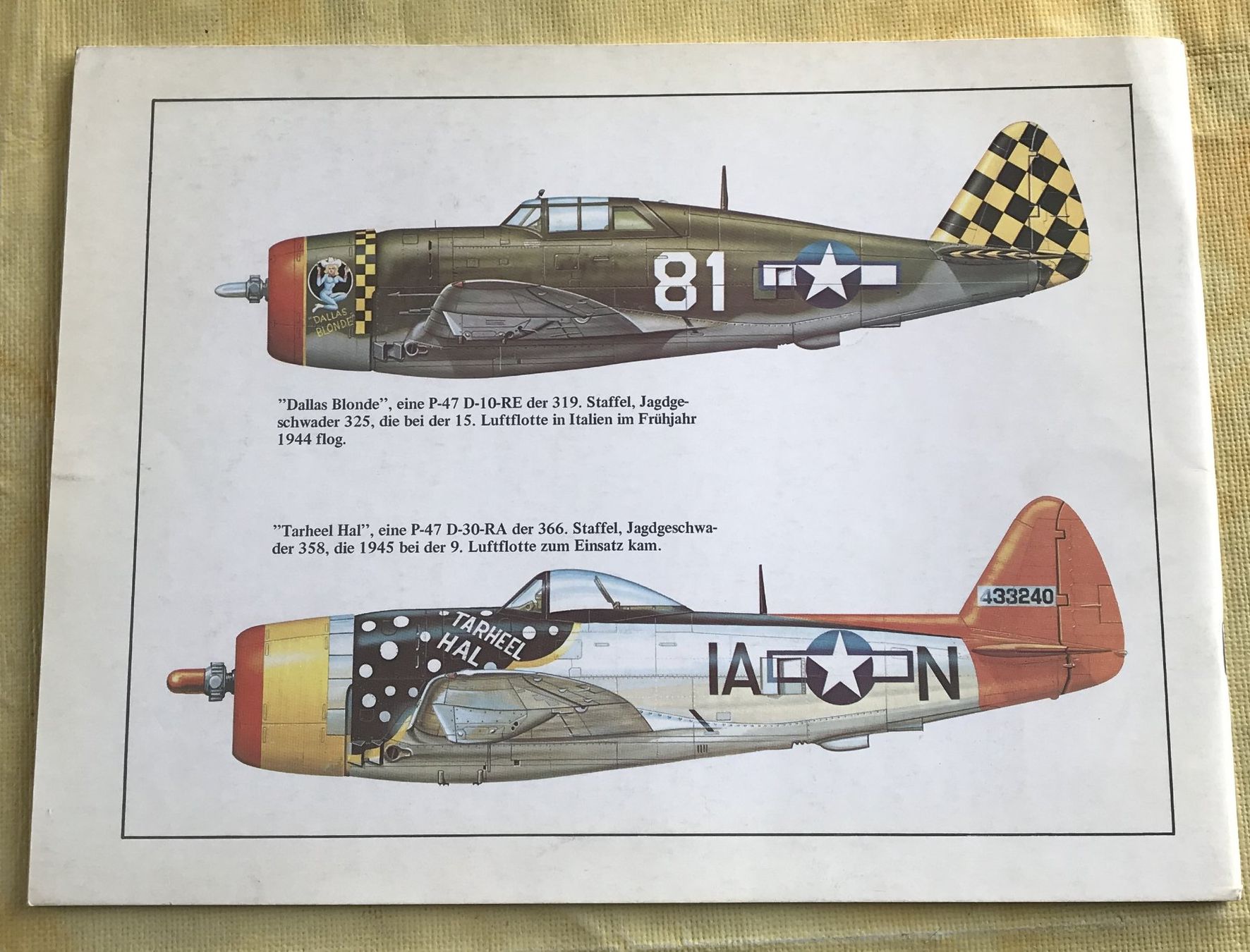 Bücher: THUNDERBOLT P-47 – Gebraucht aus Ostermundigen von Kari1937 1