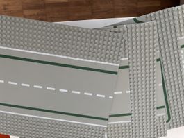 19 Lego Strassenplatten