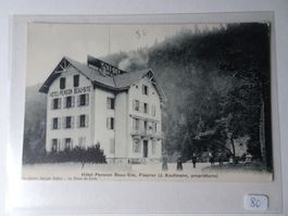 Alte Ansichtskarte Hotel-Pension Beau-Site, Fleurier