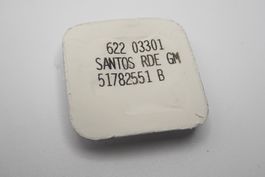 Cartier santos crown ruby red
