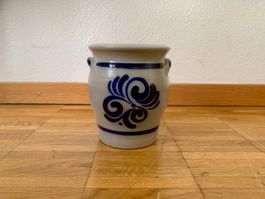 Steinzeug Topf / Senftopf von Goebel Merkelbach / 1 Liter