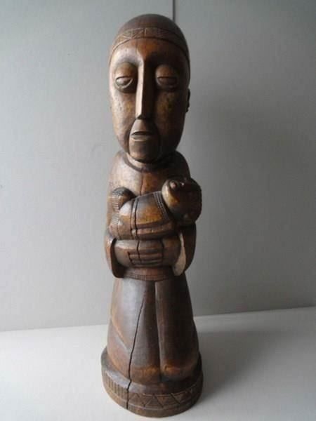 Sculture & Statue: Antike Skulptur -  Madonna – Usato da Chur venduto da omonia