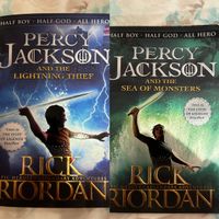 Percy Jackson Bücher Rick Riordan 2 Bände Englisch