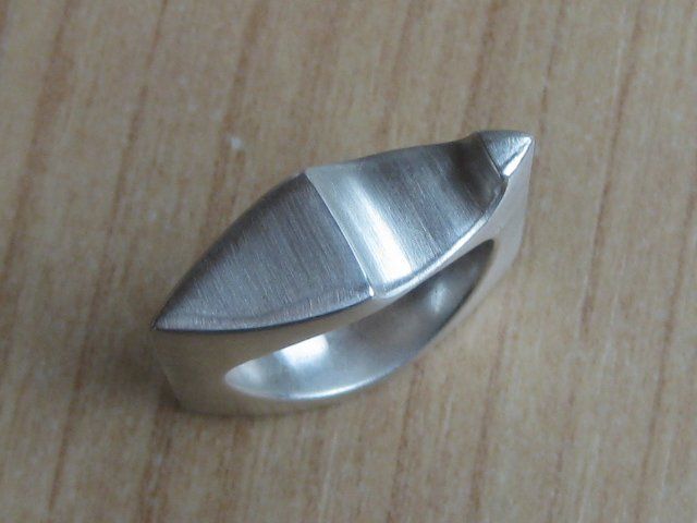 Anelli: extravaganter Ring Silber 925 Gr. 55 – Usato da Ermatingen venduto da Decovin 5