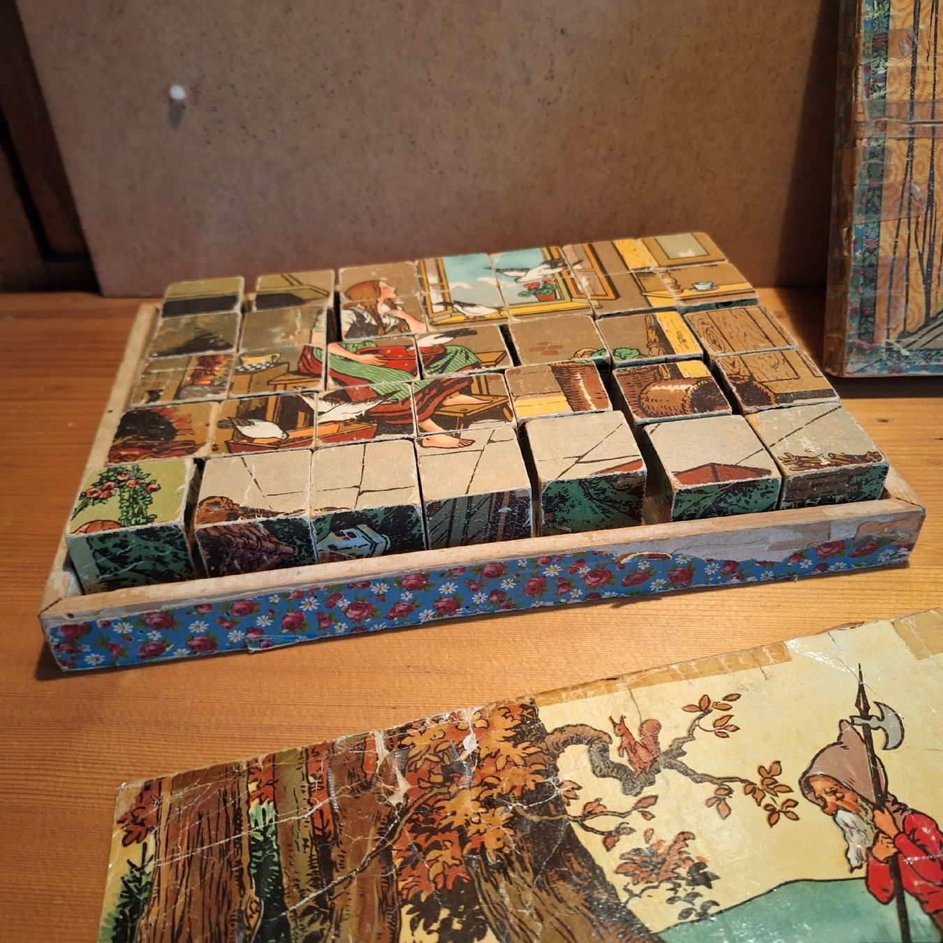 Spiele: Altes Würfel Puzzle, Thema Märchen – Gebraucht aus Winterthur von Goldpipau 5