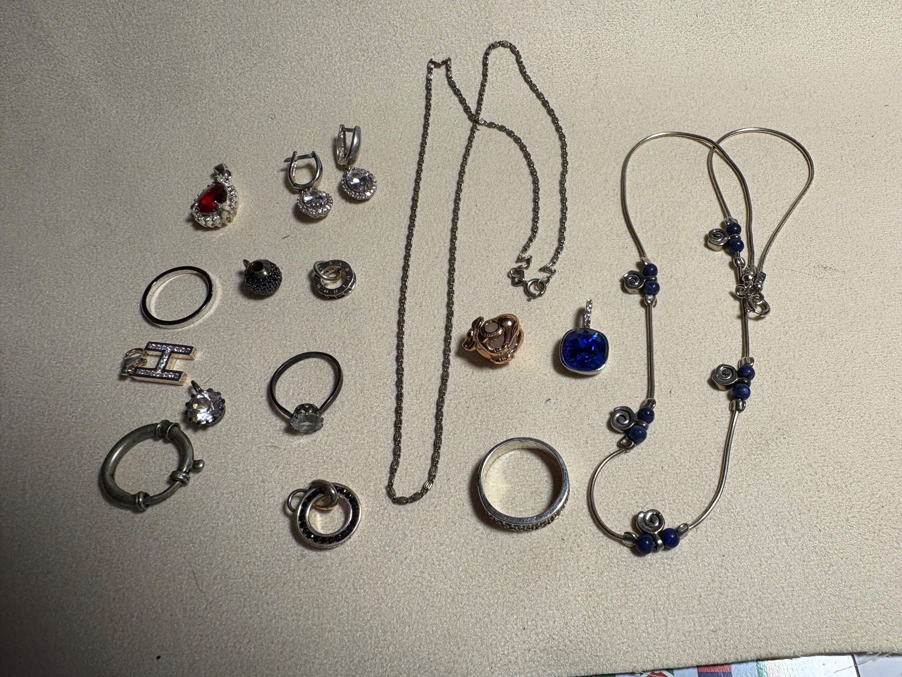 Sonstiger Schmuck: Grosses Schmucklot mit und ohne Stempel – Gebraucht aus St. Peterzell von verena40 7