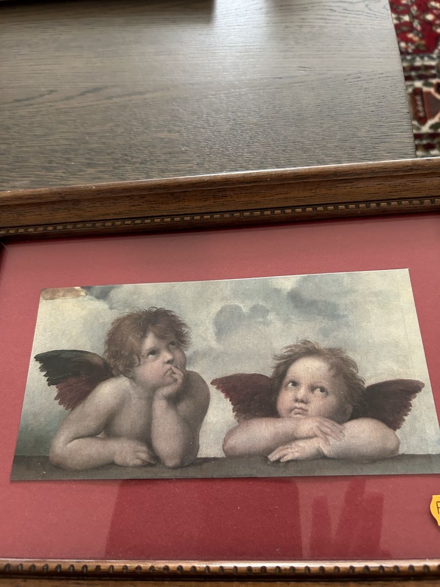 Foto & Immagini: Ausschnitt Raffaels Engel: Sixtinische Madonna – Usato da Zumikon venduto da tuna007 6