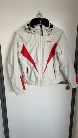 Spyder Skijacke, weiss/rot, Gr. 36, Top Zustand!